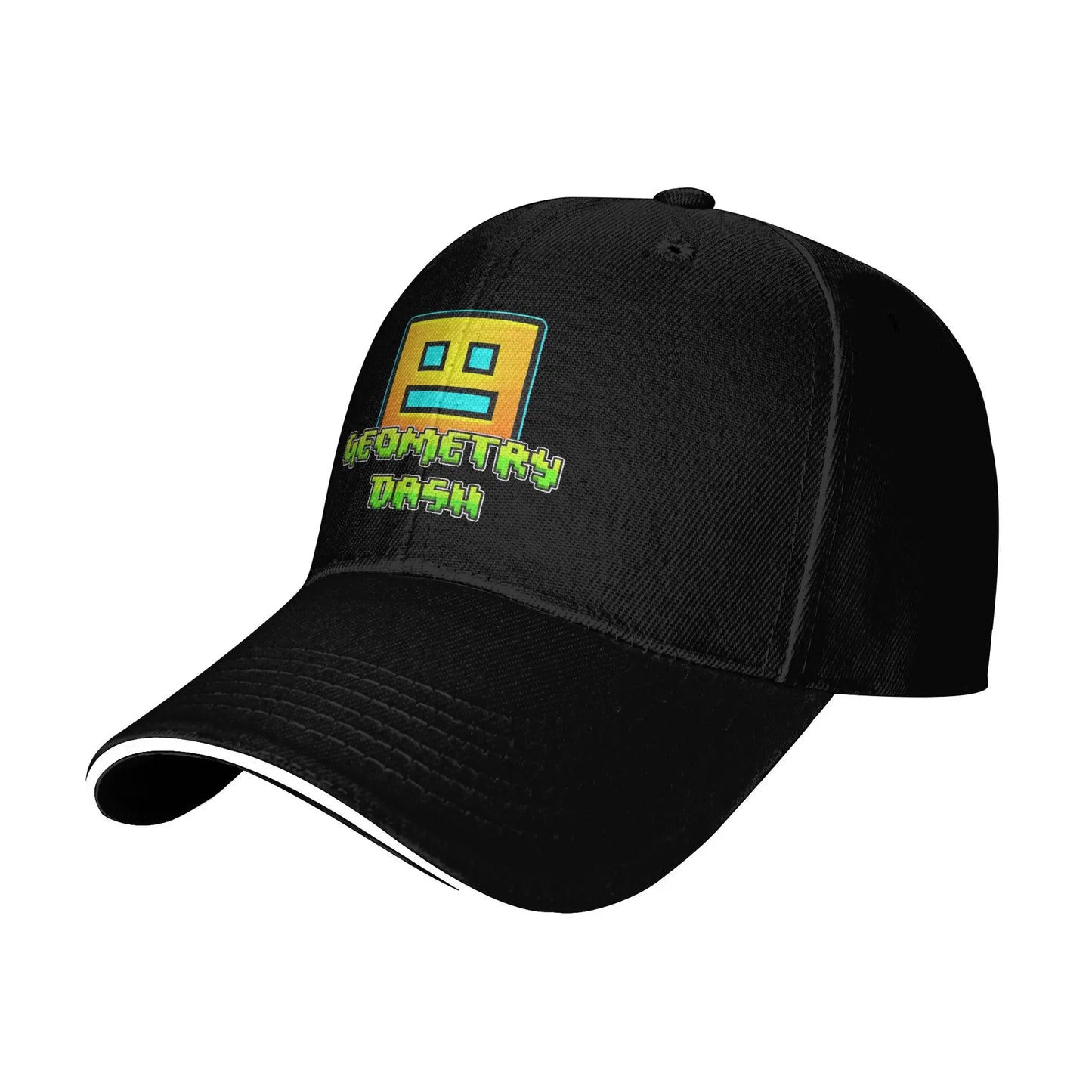 Geometry Video Game Dash Baseball Cap