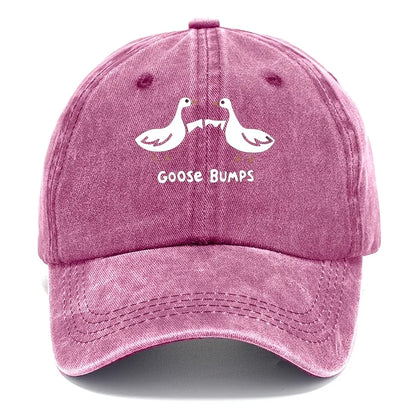 Retro Goose Print Baseball Cap