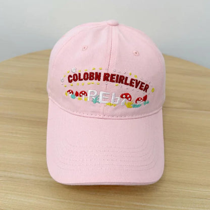 Pastoral Floral Wide Brim Baseball Cap