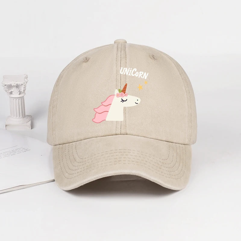 A Cute Unicorn-Themed Baseball Cap