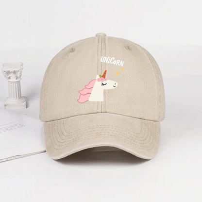 A Cute Unicorn-Themed Baseball Cap