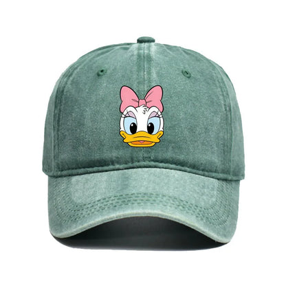 Mickey Minnie Print Baseball Cap For Men Women