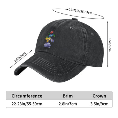 Cute Pikmins Sun Baseball Cap
