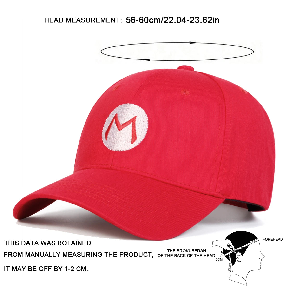 Unisex Colorful Letter Embroidery Baseball Caps Sunscreen Hat