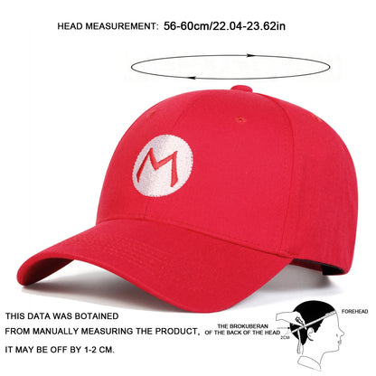 Unisex Colorful Letter Embroidery Baseball Caps Sunscreen Hat