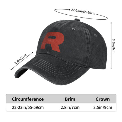 Team Rocket Pokemons Unisex Style Baseball Cap
