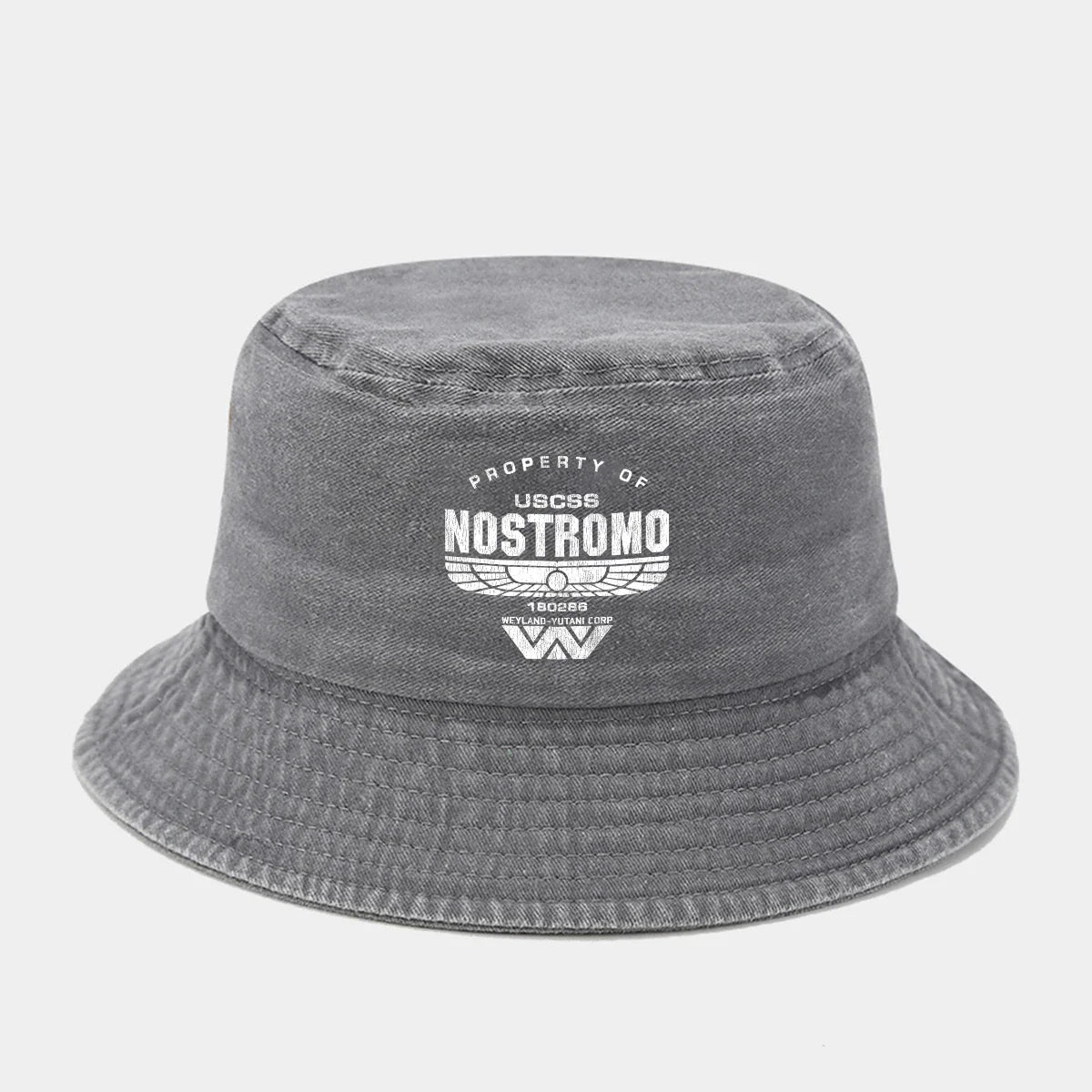 Nostromo Printed Washed Retro Sunshade Fisherman Hat