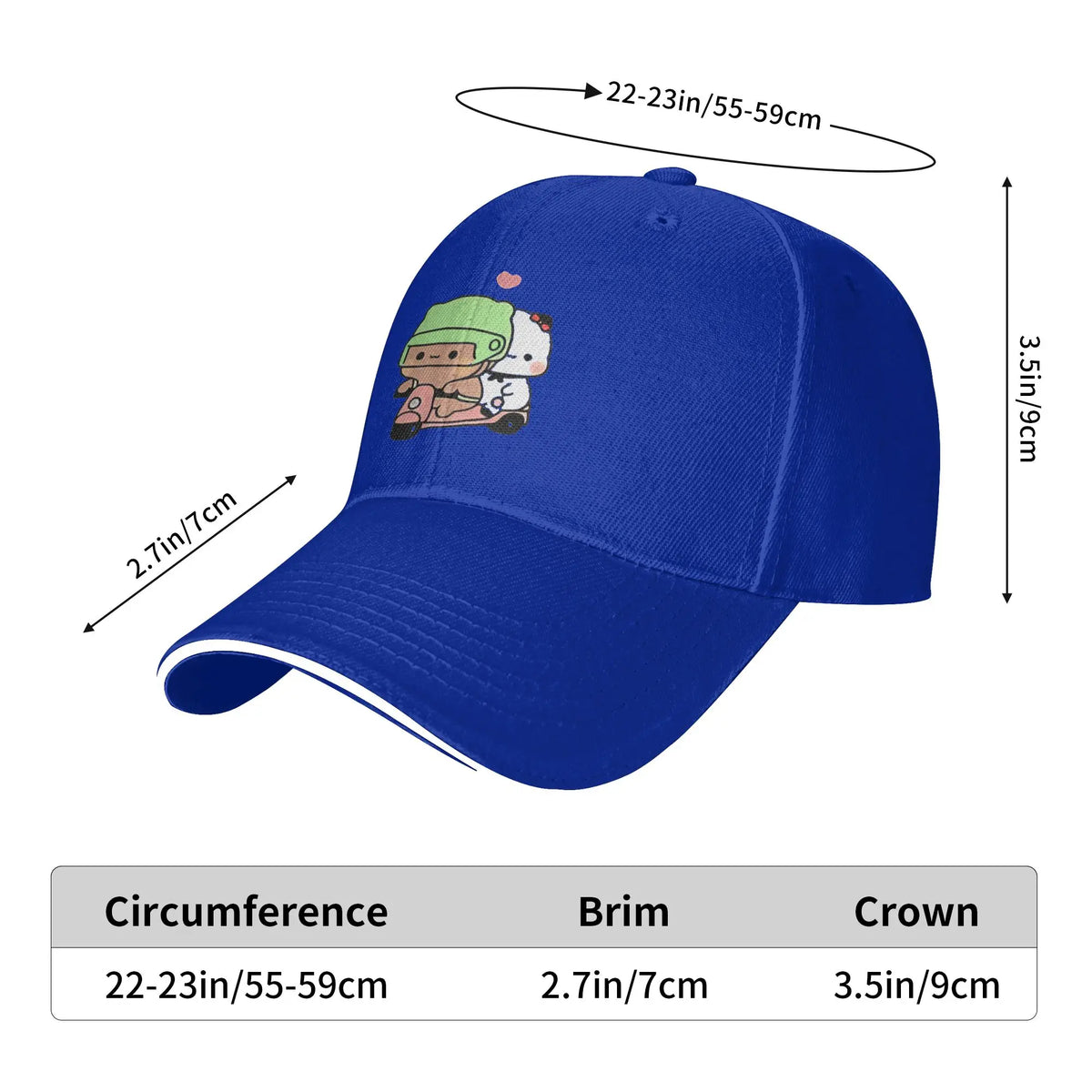 Dudu And Bubu Are Doing A Walk Baseball Cap