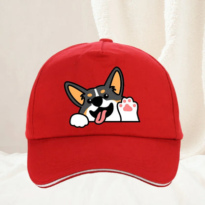 Cute Corgi Baseball Cap