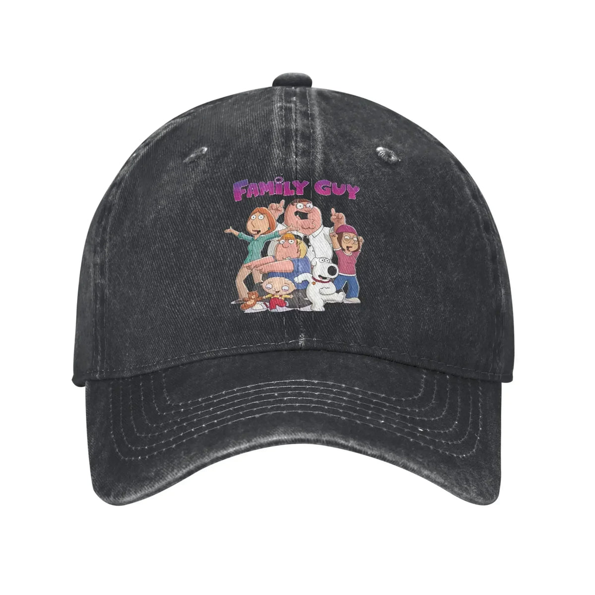aFamilies Cartoon Peter Lois Stevie Baseball Caps