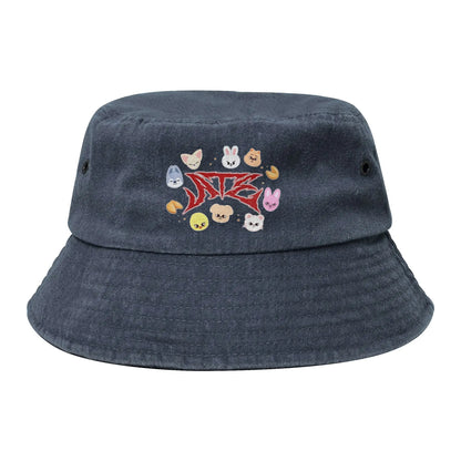 ATE Strayed Kid Bucket Hat For Women Men Beach Sun Hat