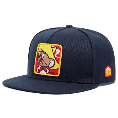 Creative Snapback Hat SPEEDY Mouse Labeling Street HipHop Hat