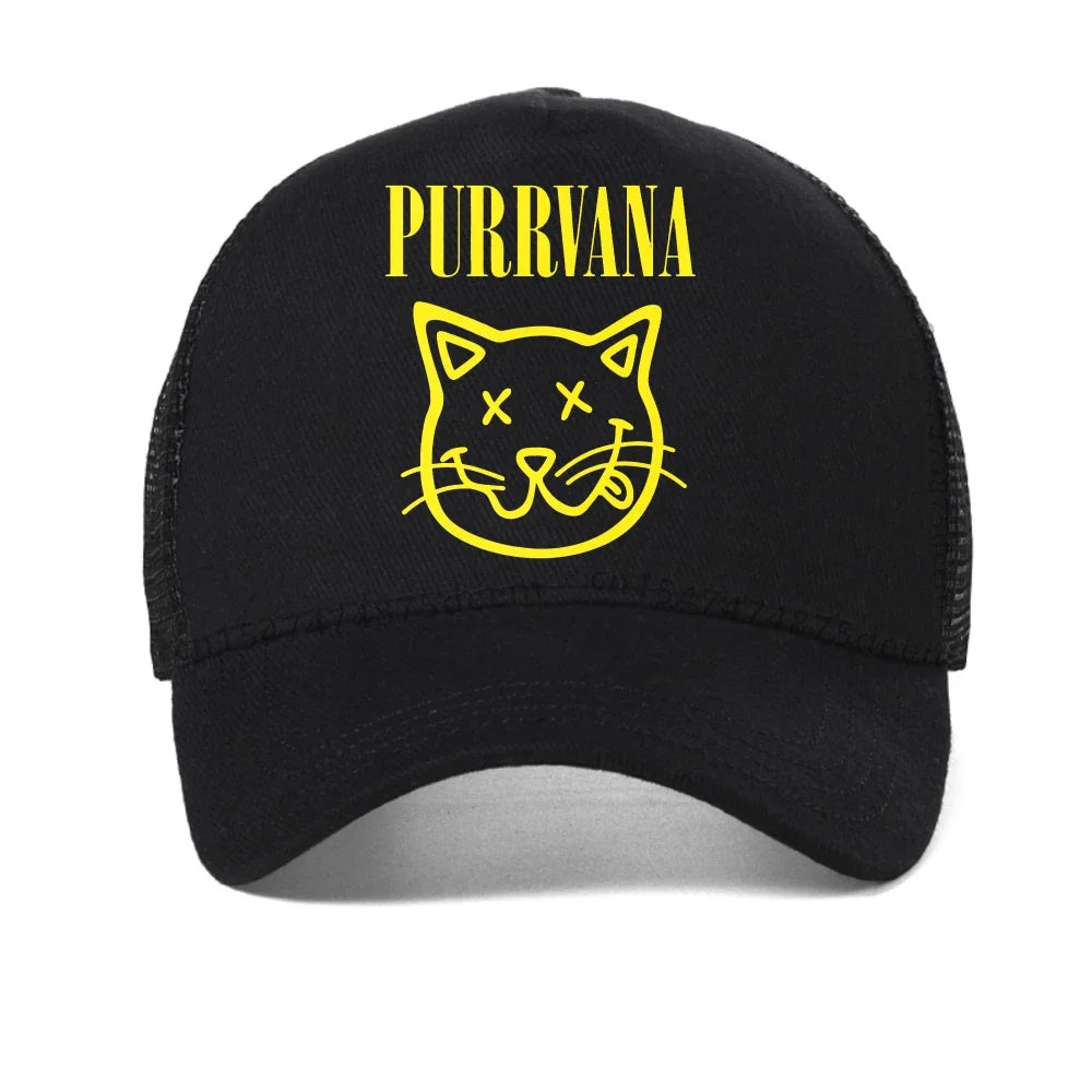 2026 Purrvana Cat Baseball Cap
