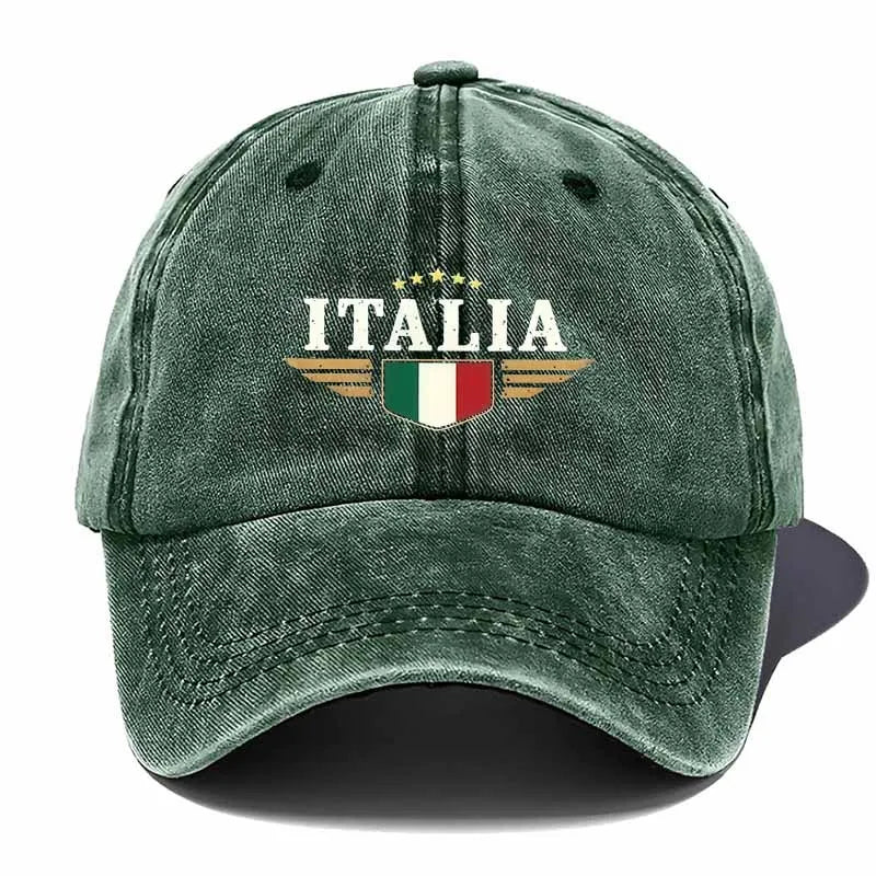 Italian Flag Baseball Cap