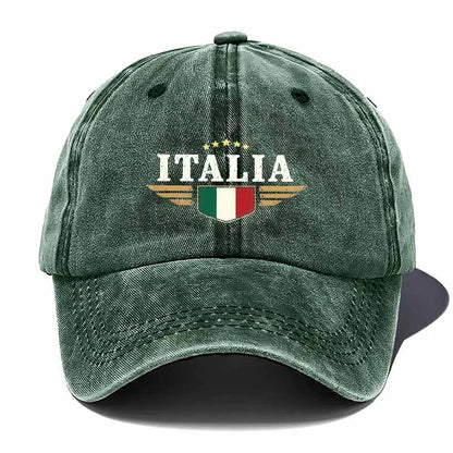 Italian Flag Baseball Cap
