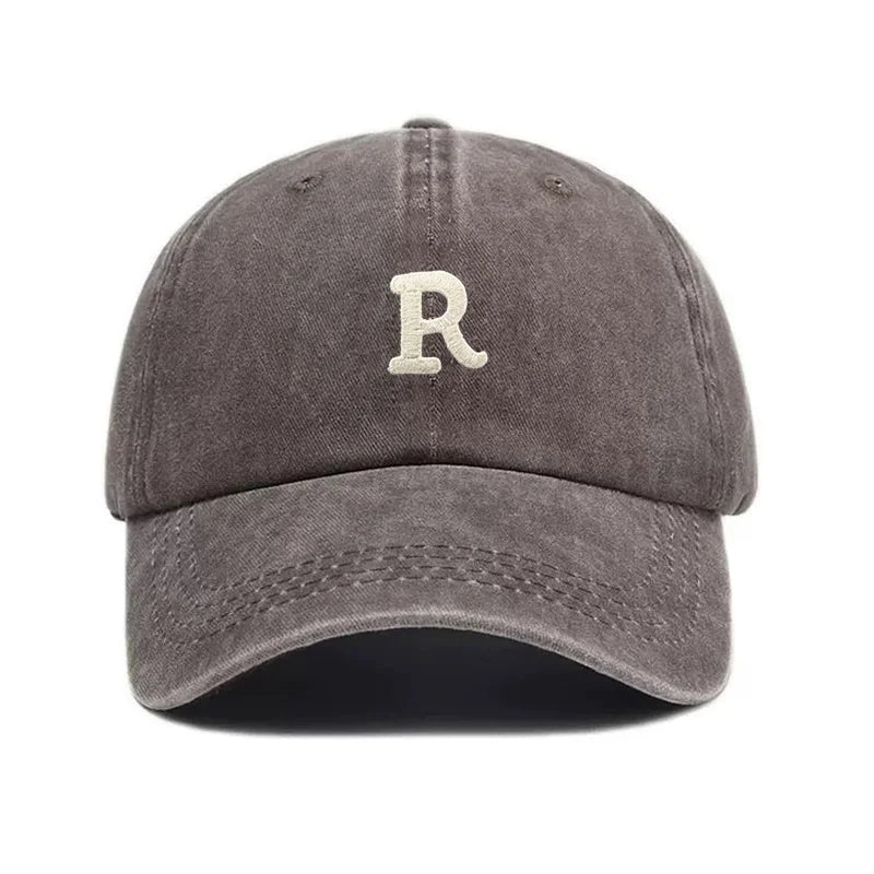 Men Baseball Cap Cotton Washed Women Vintage