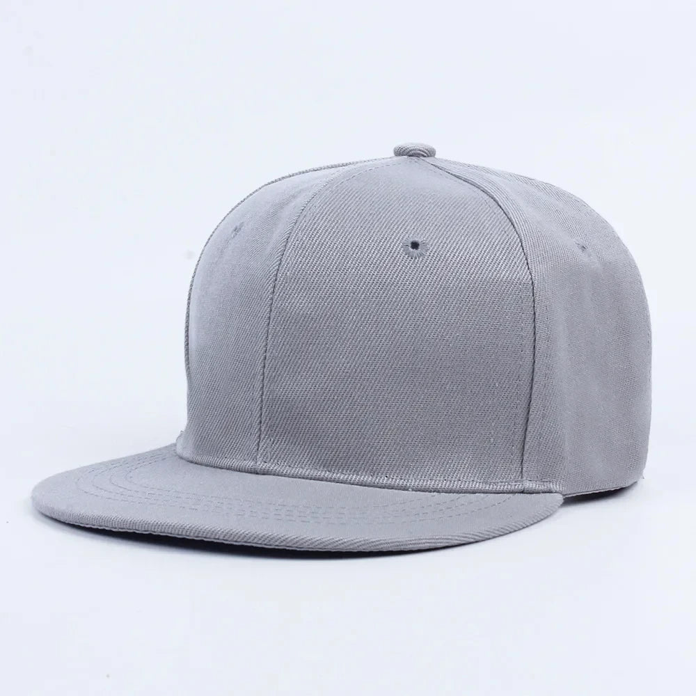 Unisex Cap Acrylic Plain Snapback Hat High Quality Adult Hip Hop Baseball Caps For Men Women