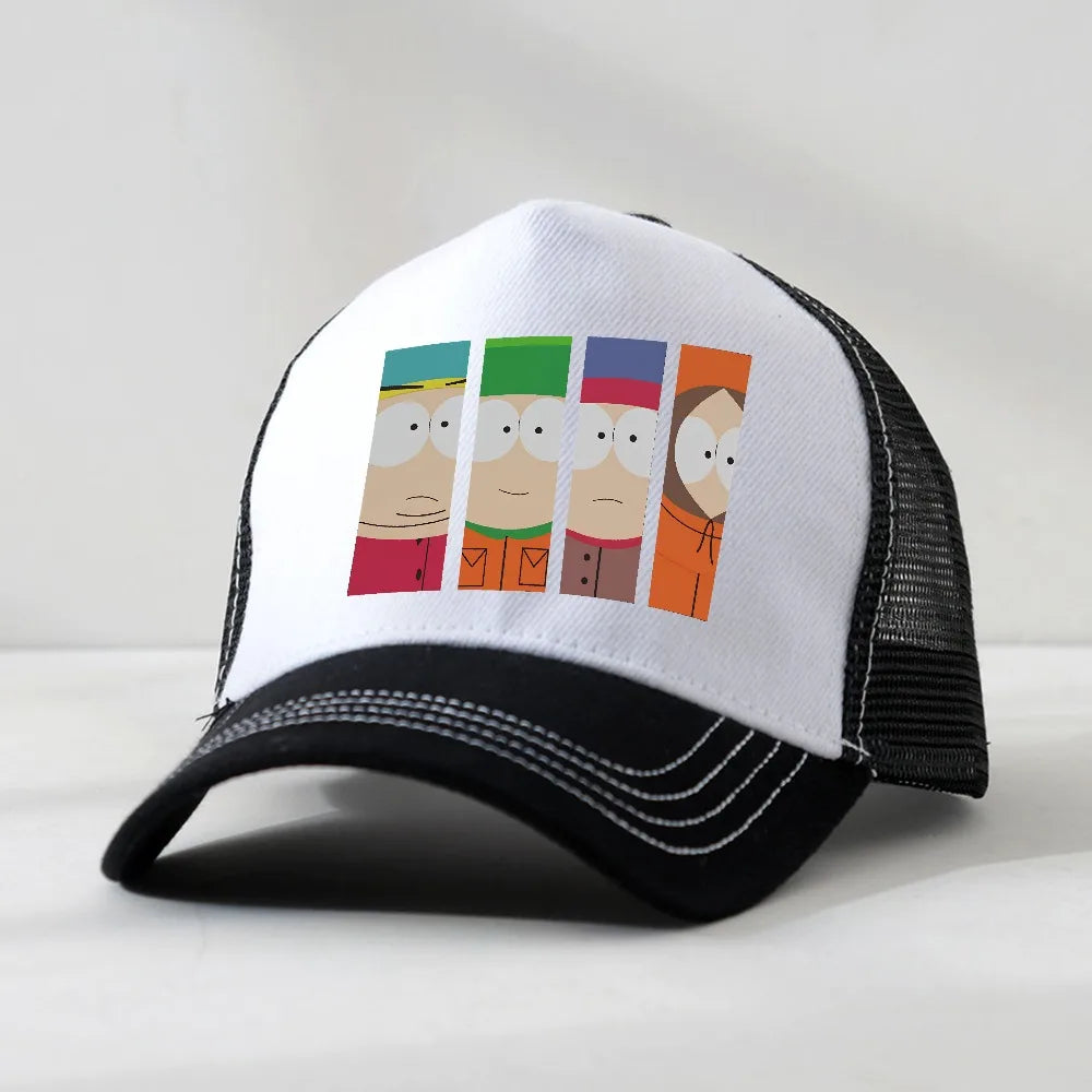 Crazy South Park hat Men Women Funny Cartoon Cute Comic Baseball Cap