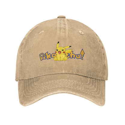 Pokemon Cap Pikachu Casual Baseball Cap