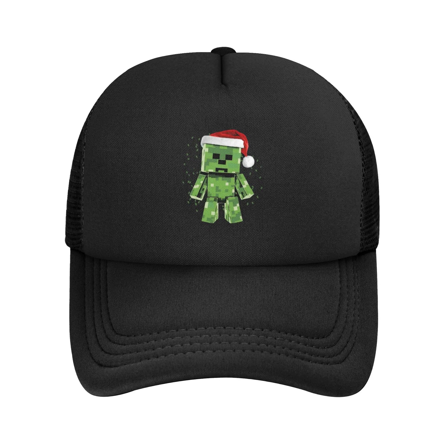Unisex Creepers mob sticker Trucker Cap Mesh Baseball Cap
