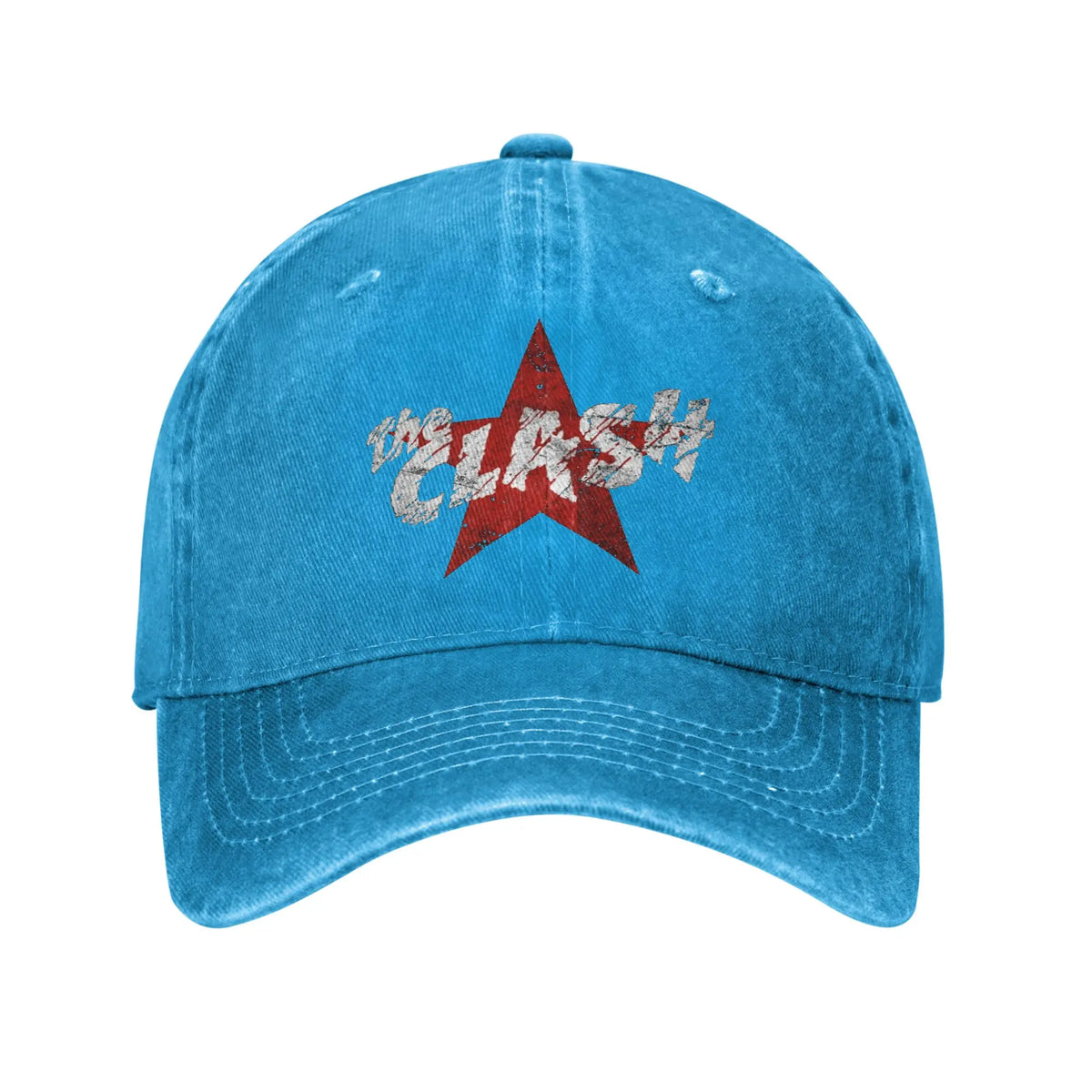 The Red Star Clash Unisex Style Baseball Caps