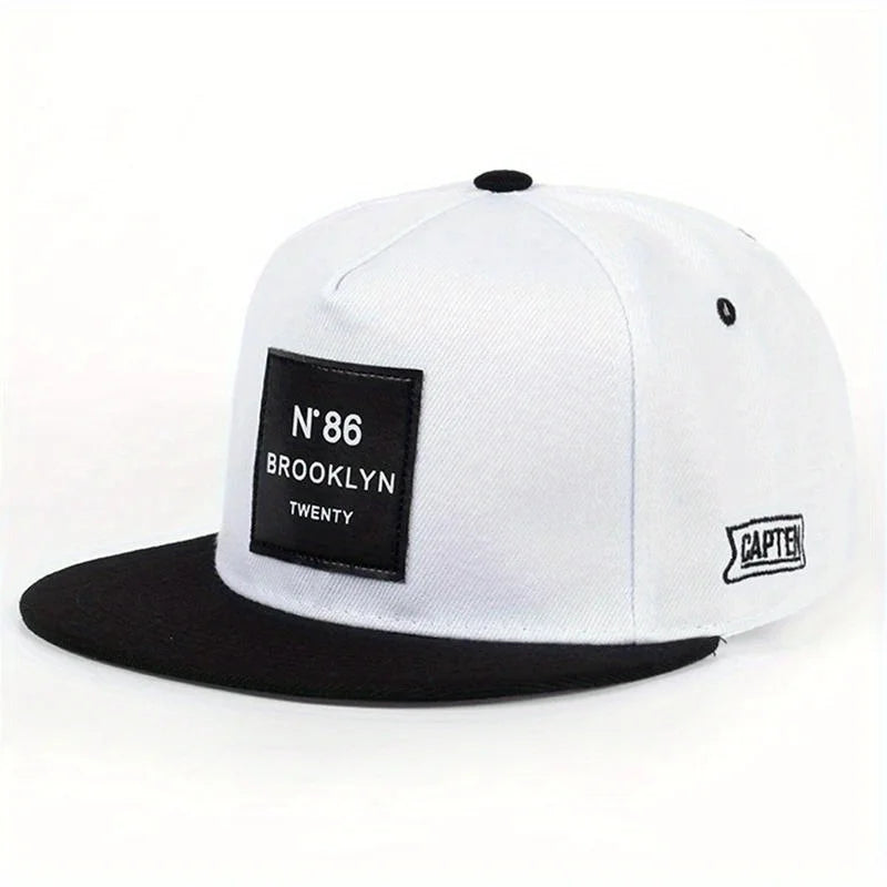 Men Women BROOKLYN Baseball Cotton Adjustable Snapback Hat