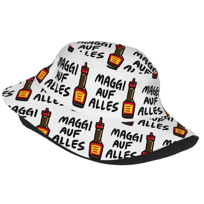 Maggi Auf Alles (Deutsch) Bucket Hats Panama For Man Woman