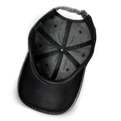 Baseball Cap Black White FAITH