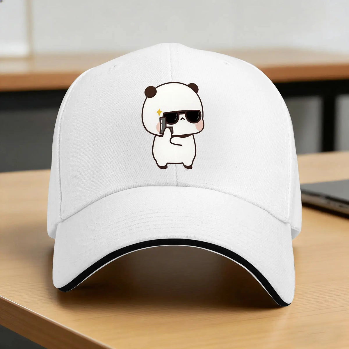 Bubu Dudu Bear their baby Sun Baseball Cap