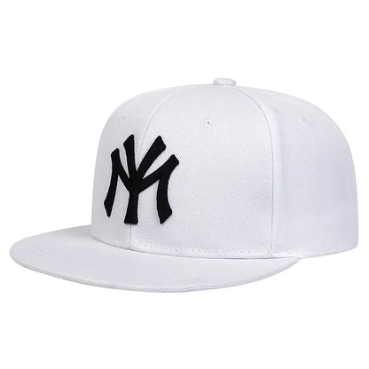Unisex Letter Embroidery Hip-hop Hats Snapback Caps