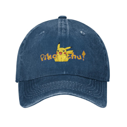 Pokemon Cap Pikachu Casual Baseball Cap
