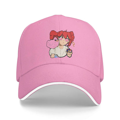 Kasane Teto Chicken Rubik Cube Baseball Cap