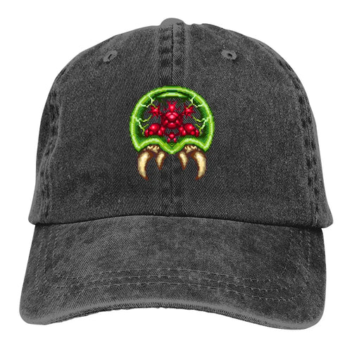 Giant Metroid Baseball Caps Peaked Cap Super Metroid Game