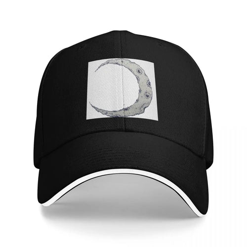 Grey Moon Baseball Cap