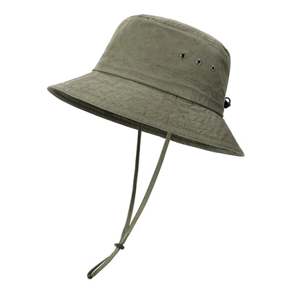 Voboom Men Cotton Washed Bucket Hat
