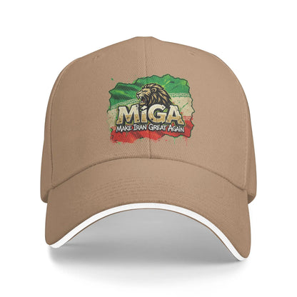 MIGA Make Iran Great Again Casual Baseball Cap