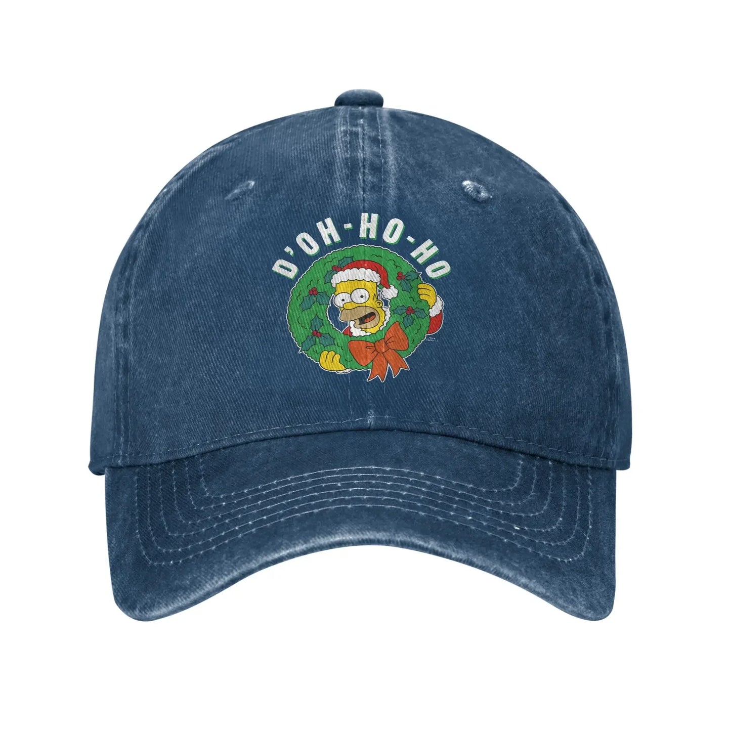 New The S-Simpson Christmas Homer D'Oh-Ho-Ho Alt Sun Baseball Cap