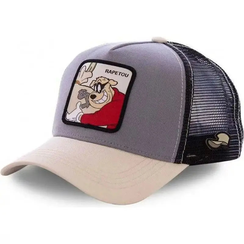 New High Quality Brand Anime Cartoon Snapback Cotton Baseball Cap Men Women