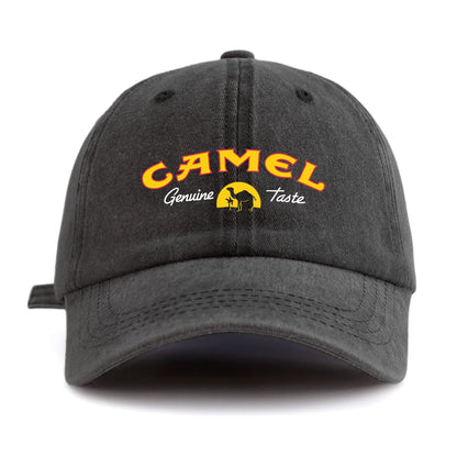 CAMEL Print Washed Baseball Cap For Adults