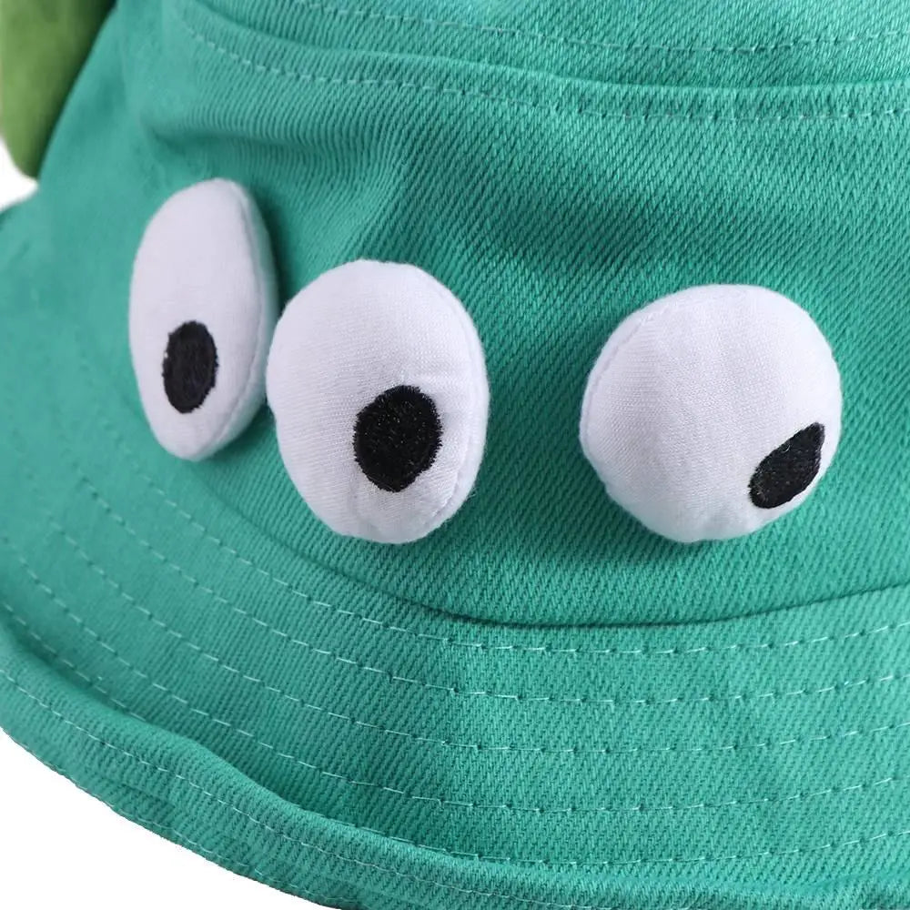 Funny Foldable Three Eyes Bucket Hats