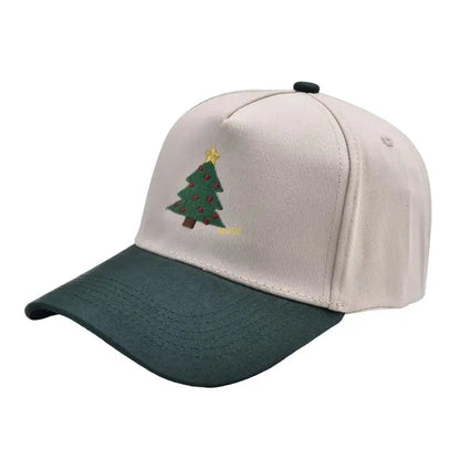 Christmas Tree Embroidery Hat Baseball Cap