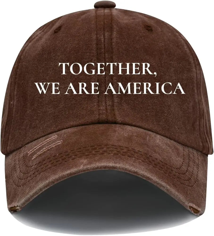 Together We are America Hats Together We are America Baseball Caps