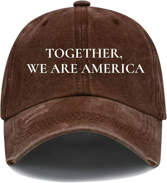Together We are America Hats Together We are America Baseball Caps