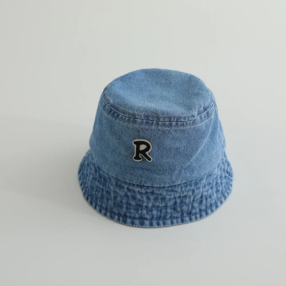 Summer Autumn Cowboy Baby Bucket Hat Soft Summer Baby Boys Girls