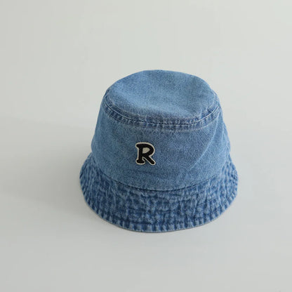 Summer Autumn Cowboy Baby Bucket Hat Soft Summer Baby Boys Girls