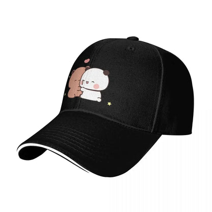 New DuDu Bear And BuBu Panda’s Love?? Baseball Cap