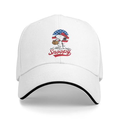 Snoopy Woodstock Sandwich Hat Baseball Cap