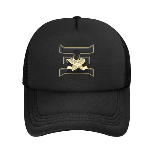 Gold Zeo Power Rangers Mesh Baseball Caps