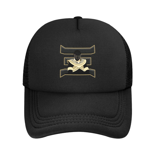 Gold Zeo Power Rangers Mesh Baseball Caps