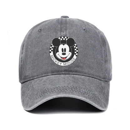 Mickey Mouse Print Kawaii Baseball Cap